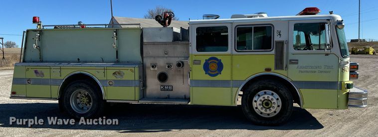 image for item EN5116 1988 Kovatch  Firefox 4 Door pumper fire truck