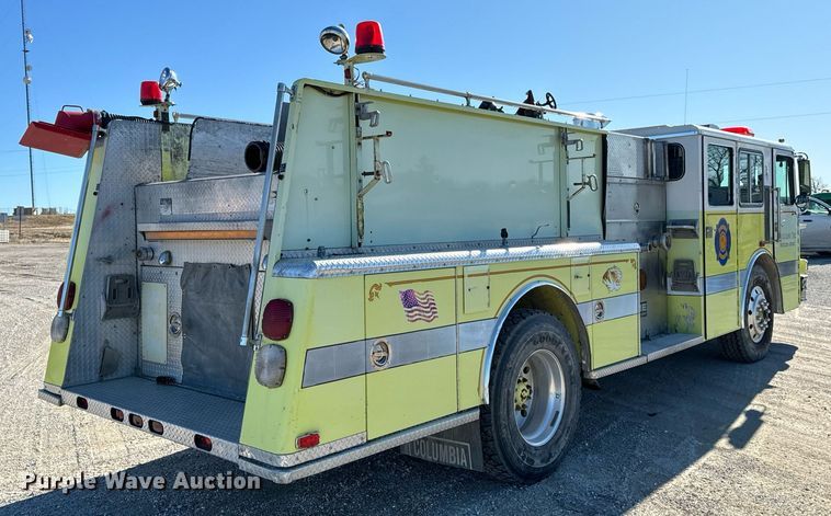 image for item EN5116 1988 Kovatch  Firefox 4 Door pumper fire truck