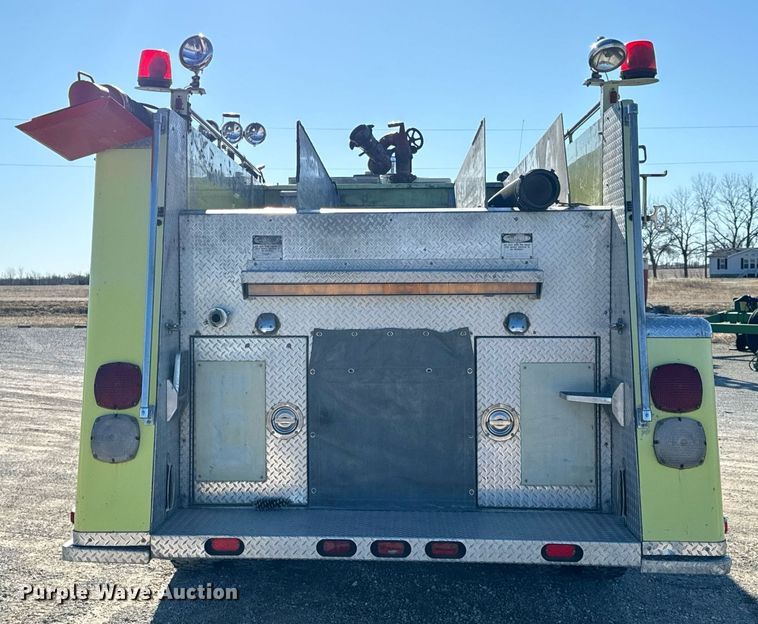 image for item EN5116 1988 Kovatch  Firefox 4 Door pumper fire truck