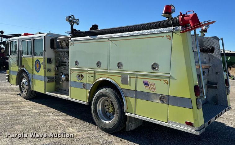 image for item EN5116 1988 Kovatch  Firefox 4 Door pumper fire truck