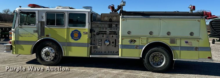 image for item EN5116 1988 Kovatch  Firefox 4 Door pumper fire truck