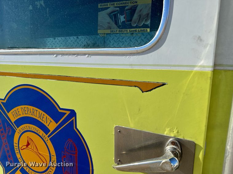 image for item EN5116 1988 Kovatch  Firefox 4 Door pumper fire truck