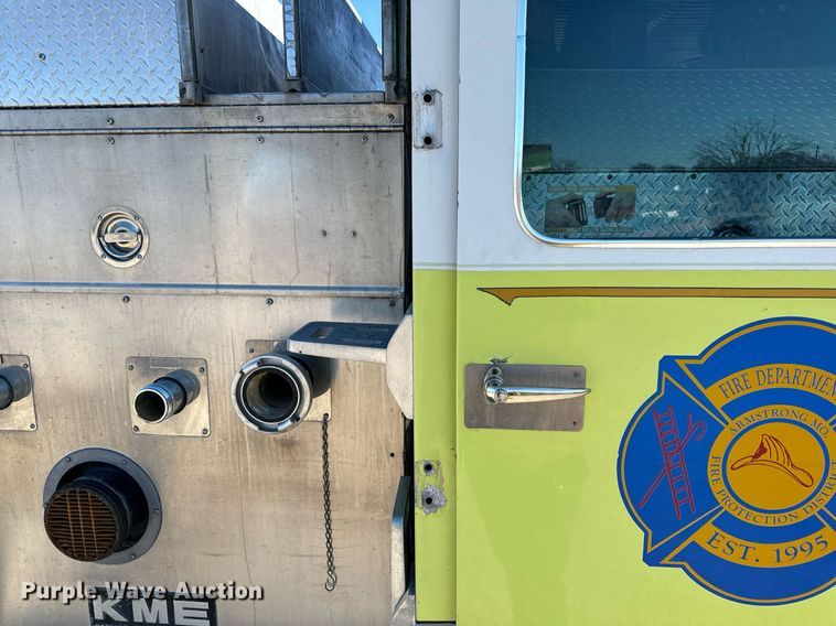 image for item EN5116 1988 Kovatch  Firefox 4 Door pumper fire truck