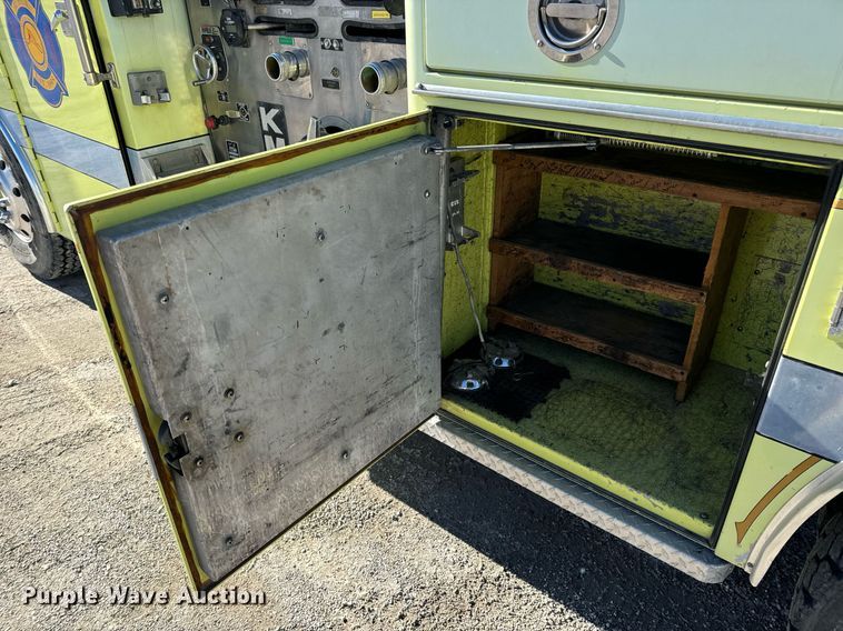 image for item EN5116 1988 Kovatch  Firefox 4 Door pumper fire truck