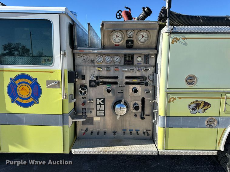 image for item EN5116 1988 Kovatch  Firefox 4 Door pumper fire truck