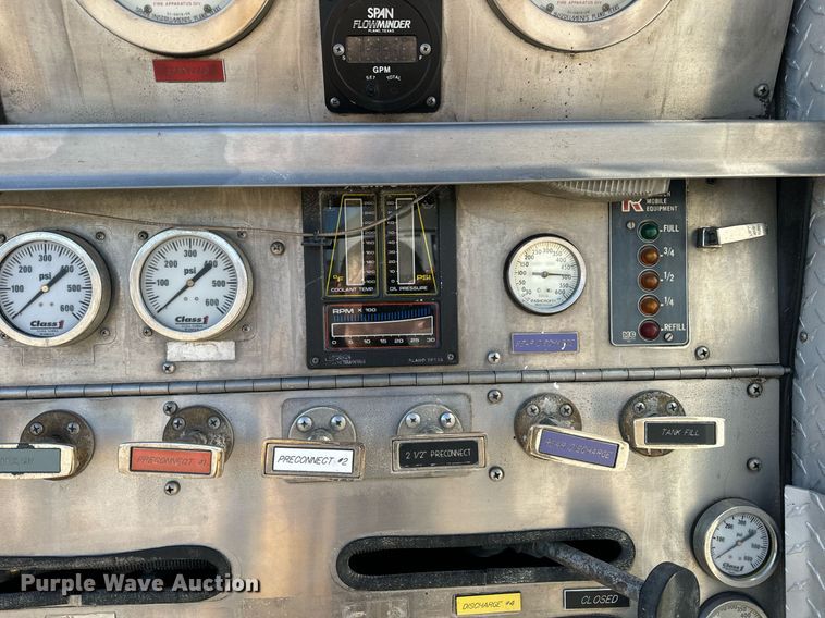 image for item EN5116 1988 Kovatch  Firefox 4 Door pumper fire truck