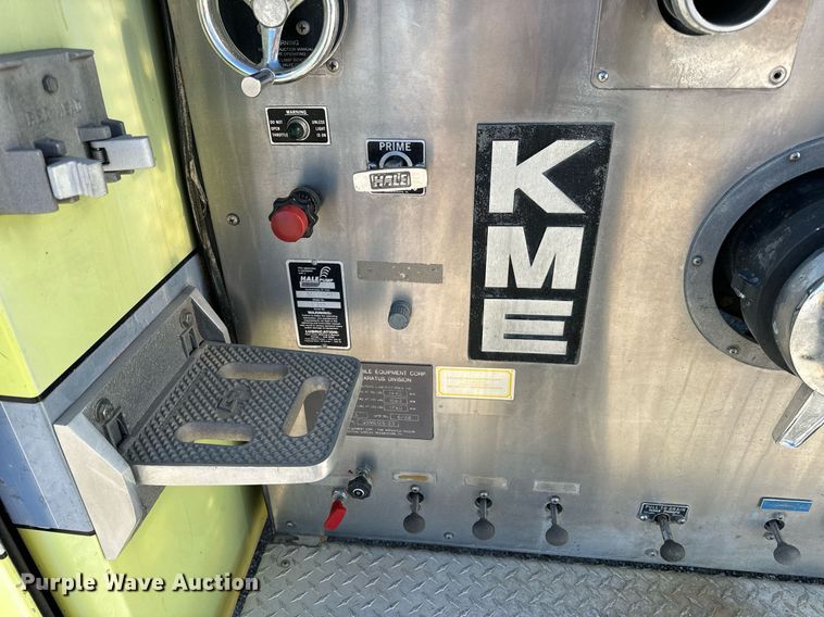 image for item EN5116 1988 Kovatch  Firefox 4 Door pumper fire truck