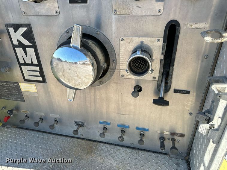 image for item EN5116 1988 Kovatch  Firefox 4 Door pumper fire truck