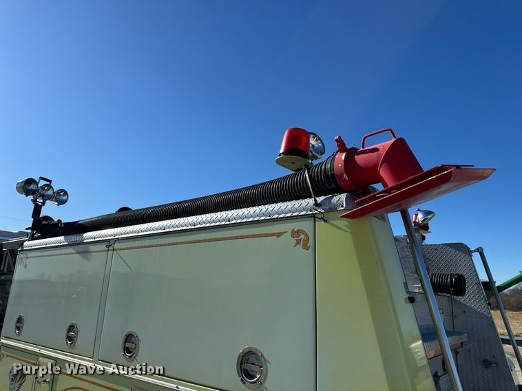 image for item EN5116 1988 Kovatch  Firefox 4 Door pumper fire truck