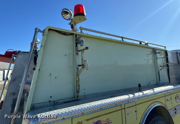 image for item EN5116 1988 Kovatch  Firefox 4 Door pumper fire truck