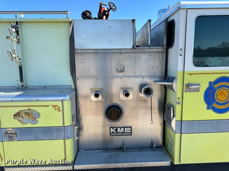 image for item EN5116 1988 Kovatch  Firefox 4 Door pumper fire truck