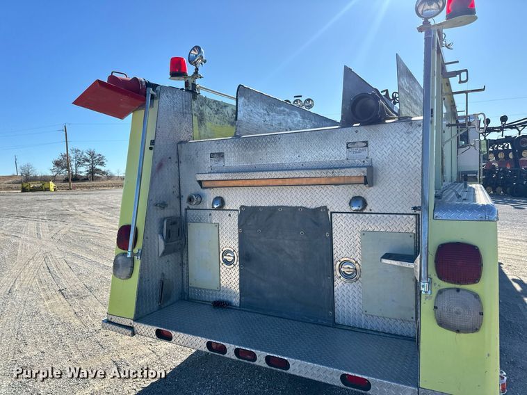 image for item EN5116 1988 Kovatch  Firefox 4 Door pumper fire truck