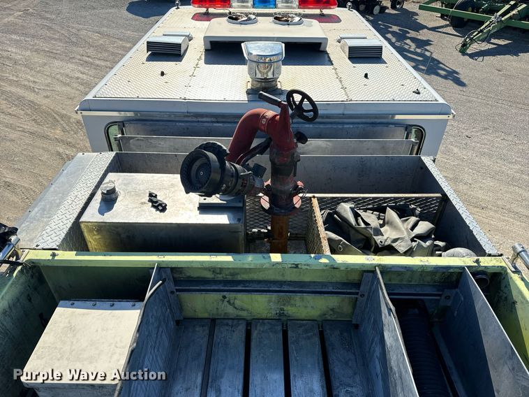 image for item EN5116 1988 Kovatch  Firefox 4 Door pumper fire truck