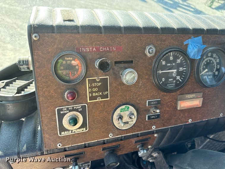 image for item EN5116 1988 Kovatch  Firefox 4 Door pumper fire truck