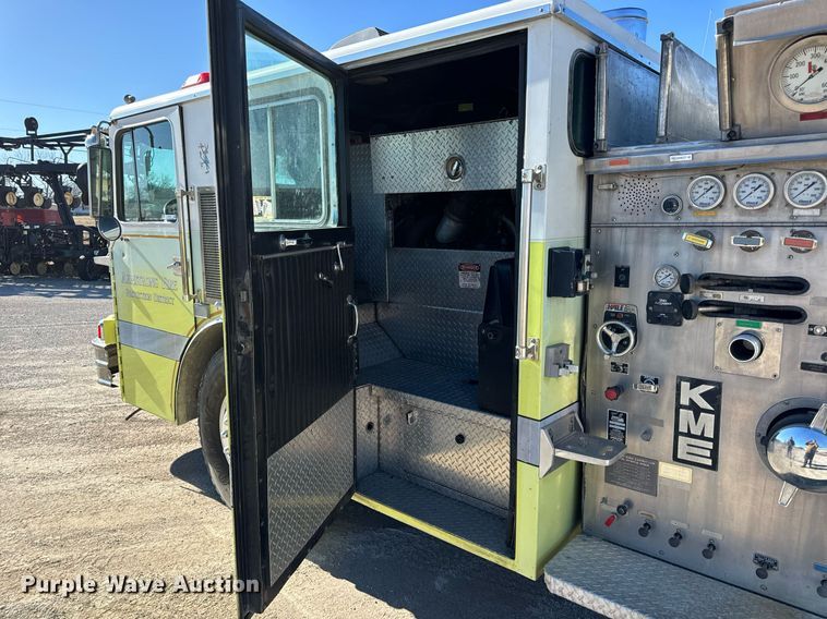 image for item EN5116 1988 Kovatch  Firefox 4 Door pumper fire truck