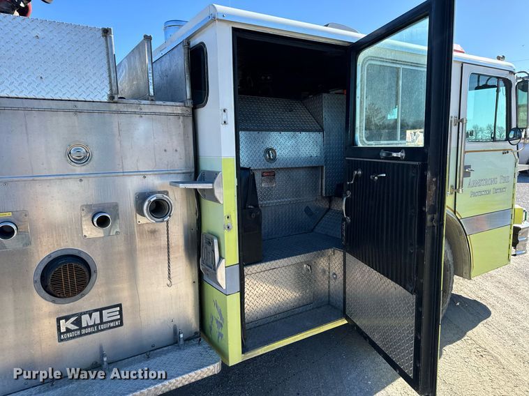 image for item EN5116 1988 Kovatch  Firefox 4 Door pumper fire truck