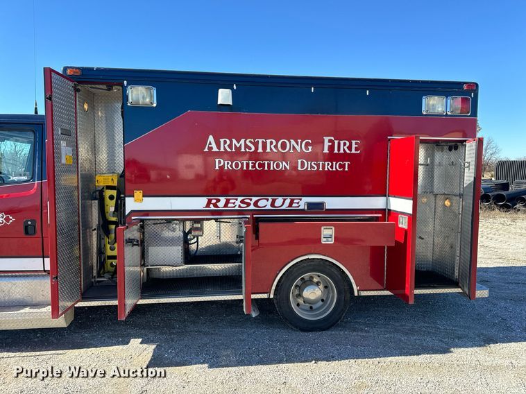 image for item EN5117 2000 Freightliner FL50 ambulance