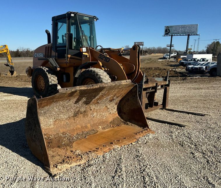 image for item EN5167 2008 Case 521D wheel loader