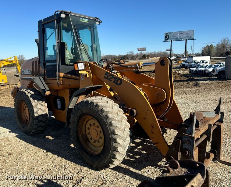 image for item EN5167 2008 Case 521D wheel loader