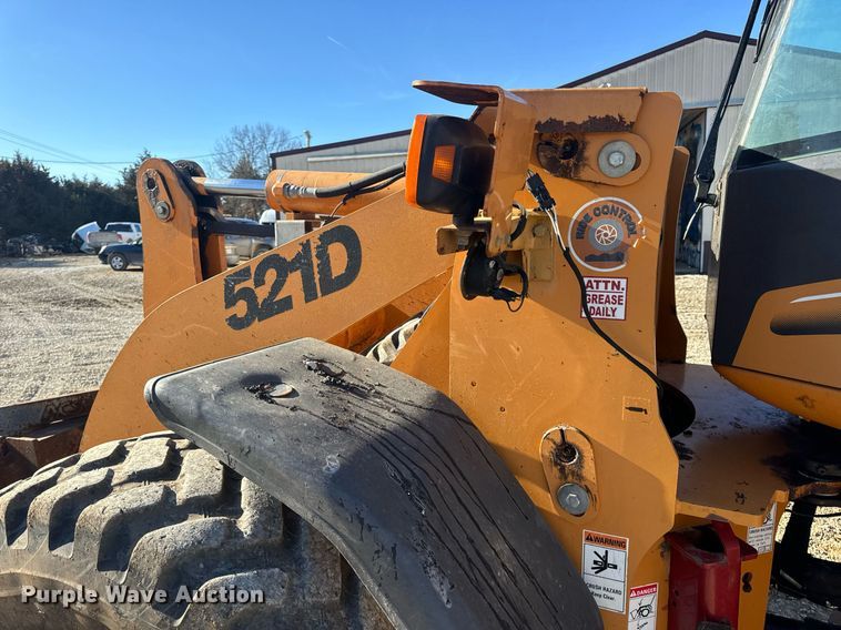 image for item EN5167 2008 Case 521D wheel loader