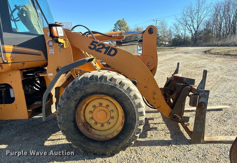 image for item EN5167 2008 Case 521D wheel loader