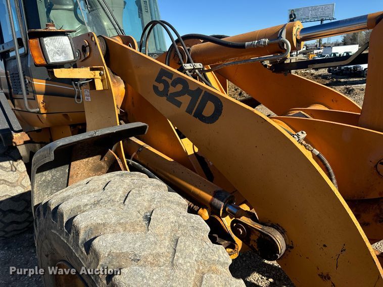 image for item EN5167 2008 Case 521D wheel loader