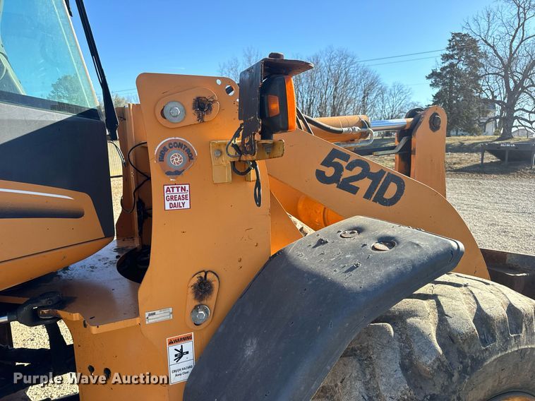 image for item EN5167 2008 Case 521D wheel loader