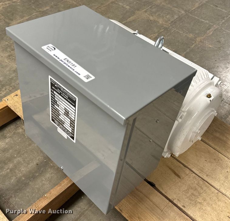 image for item EN5191 Smith Electric Motorworks RTG256 rotary three phase converter