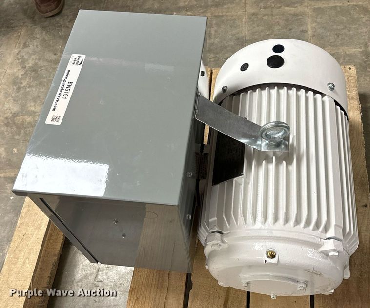 image for item EN5191 Smith Electric Motorworks RTG256 rotary three phase converter