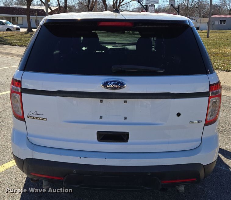 image for item EQ6729 2014 Ford Explorer Police Interceptor SUV