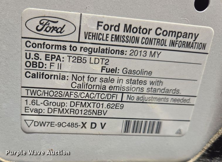 image for item EQ6730 2013 Ford  Escape  SUV