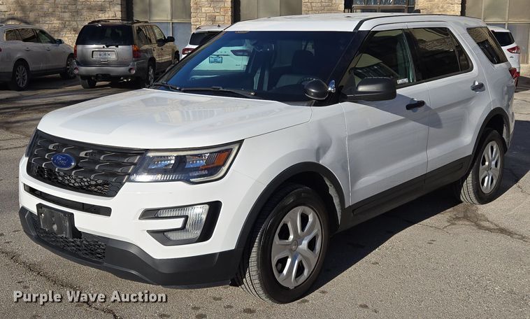 image for item EQ6731 2018 Ford  Explorer Police Interceptor SUV
