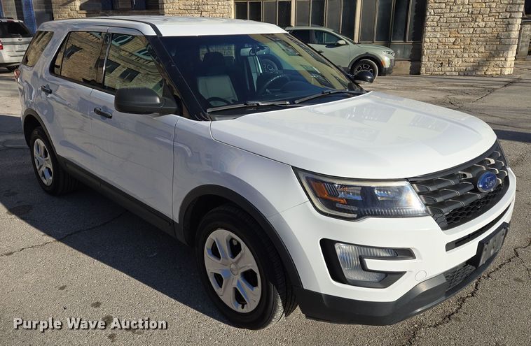 image for item EQ6731 2018 Ford  Explorer Police Interceptor SUV