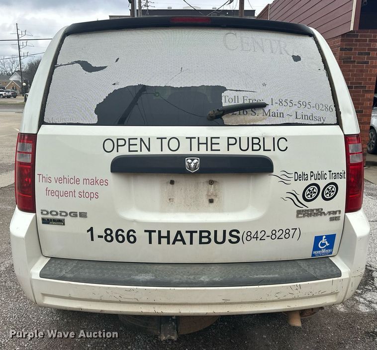 image for item ER4992 2010 Dodge Grand Caravan SE van