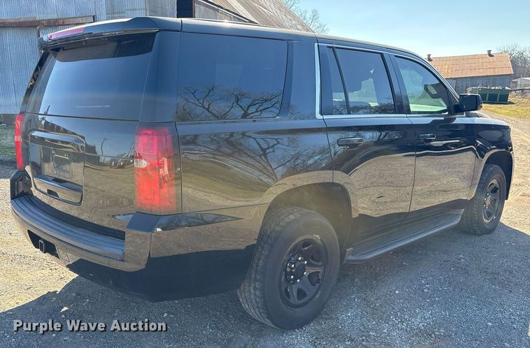image for item EY9876 2016 Chevrolet Tahoe Police SUV