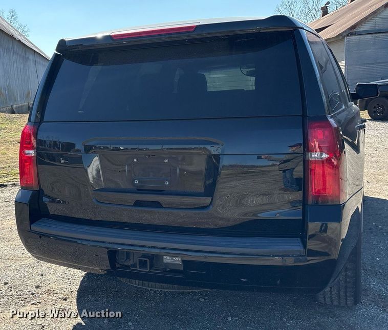 image for item EY9876 2016 Chevrolet Tahoe Police SUV