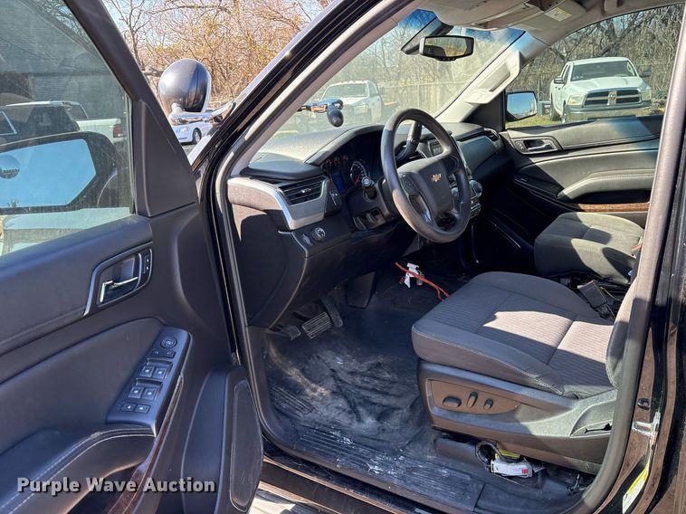 image for item EY9876 2016 Chevrolet Tahoe Police SUV