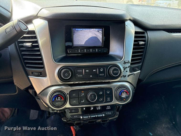 image for item EY9876 2016 Chevrolet Tahoe Police SUV