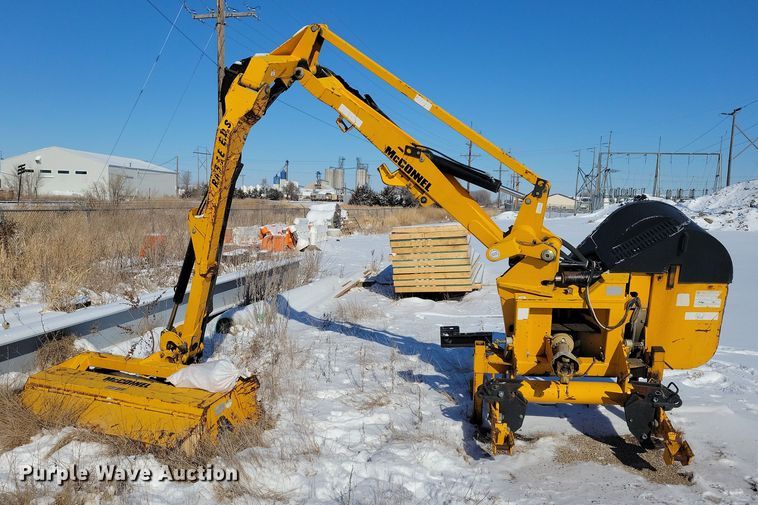 image for item NB9827 McConnel PA55E HY-Reach side boom flail mower