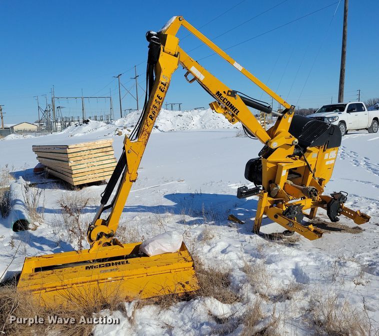 image for item NB9827 McConnel PA55E HY-Reach side boom flail mower