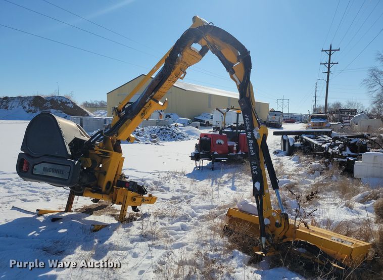 image for item NB9827 McConnel PA55E HY-Reach side boom flail mower