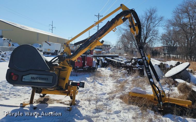 image for item NB9827 McConnel PA55E HY-Reach side boom flail mower