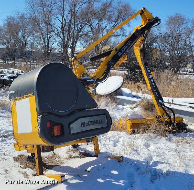 image for item NB9827 McConnel PA55E HY-Reach side boom flail mower