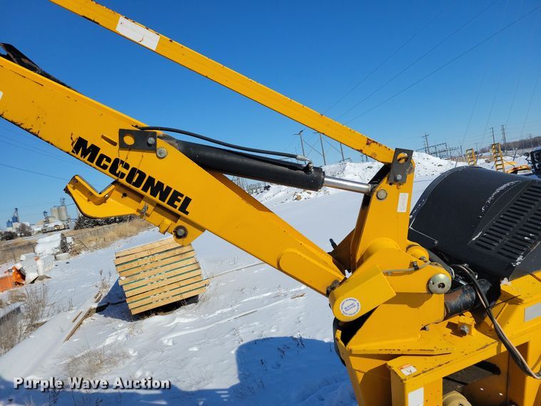 image for item NB9827 McConnel PA55E HY-Reach side boom flail mower