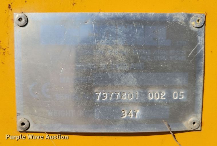 image for item NB9827 McConnel PA55E HY-Reach side boom flail mower