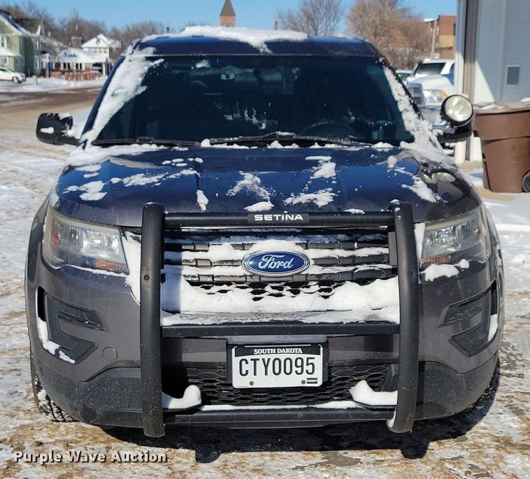 image for item NB9831 2018 Ford Explorer Police interceptor SUV