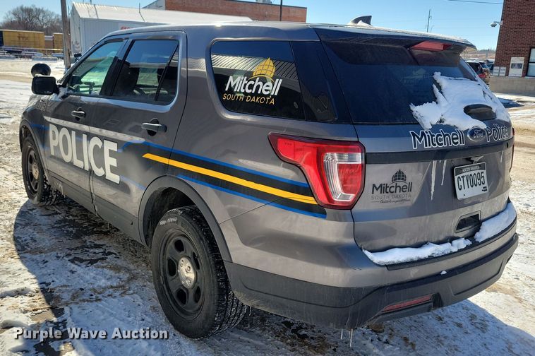image for item NB9831 2018 Ford Explorer Police interceptor SUV