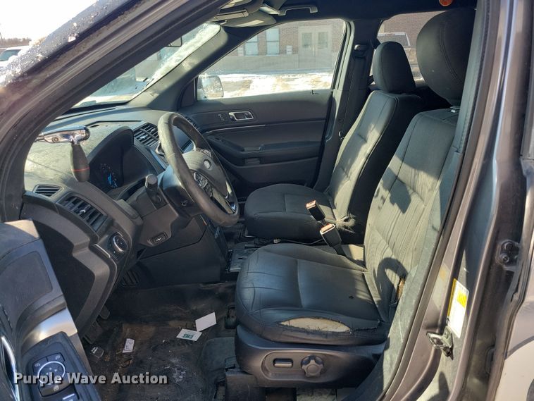 image for item NB9831 2018 Ford Explorer Police interceptor SUV