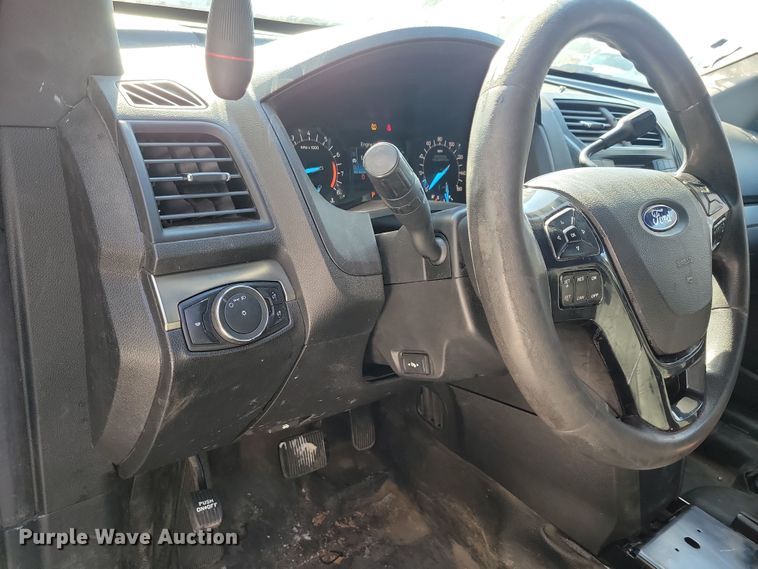 image for item NB9831 2018 Ford Explorer Police interceptor SUV