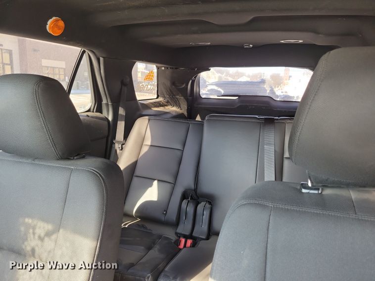 image for item NB9831 2018 Ford Explorer Police interceptor SUV